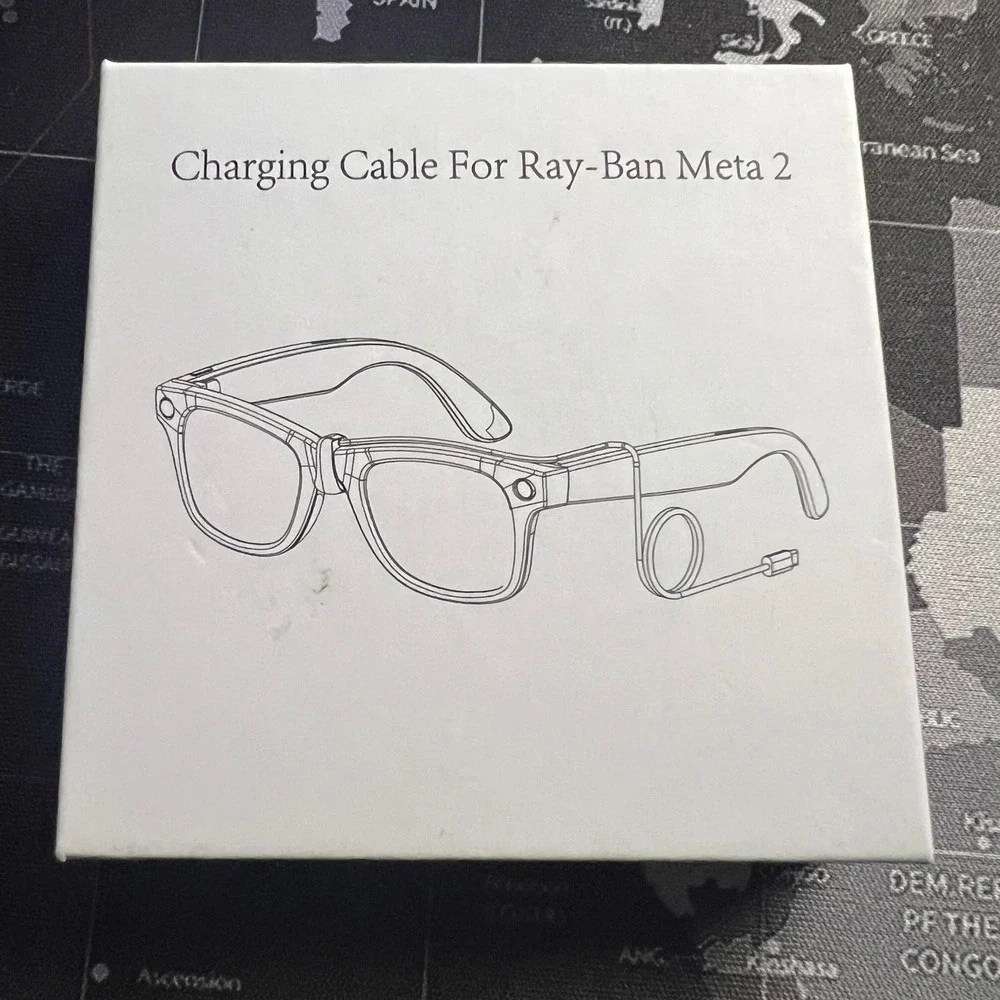 ChargePro2 USB-C Charging Cable for Ray-Ban Meta 2 Wayfarer Headliner Skyler RB2
